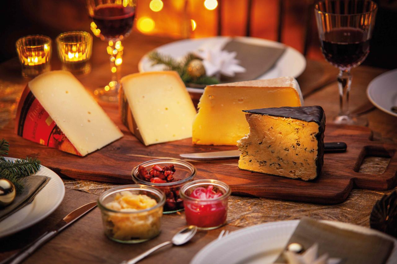 Julebord med oste