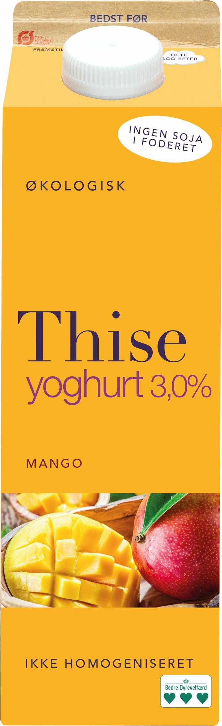 Thise Yoghurt 3% mango 1 L