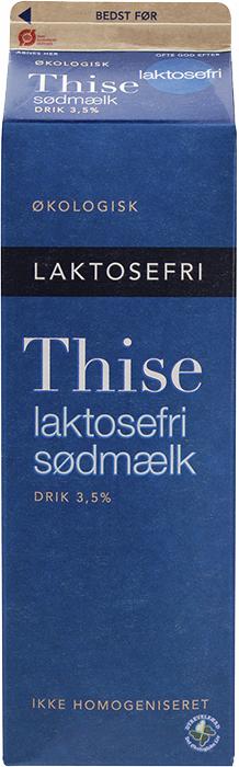 Thise laktosefri sødmælk drik 3,5%. 1L
