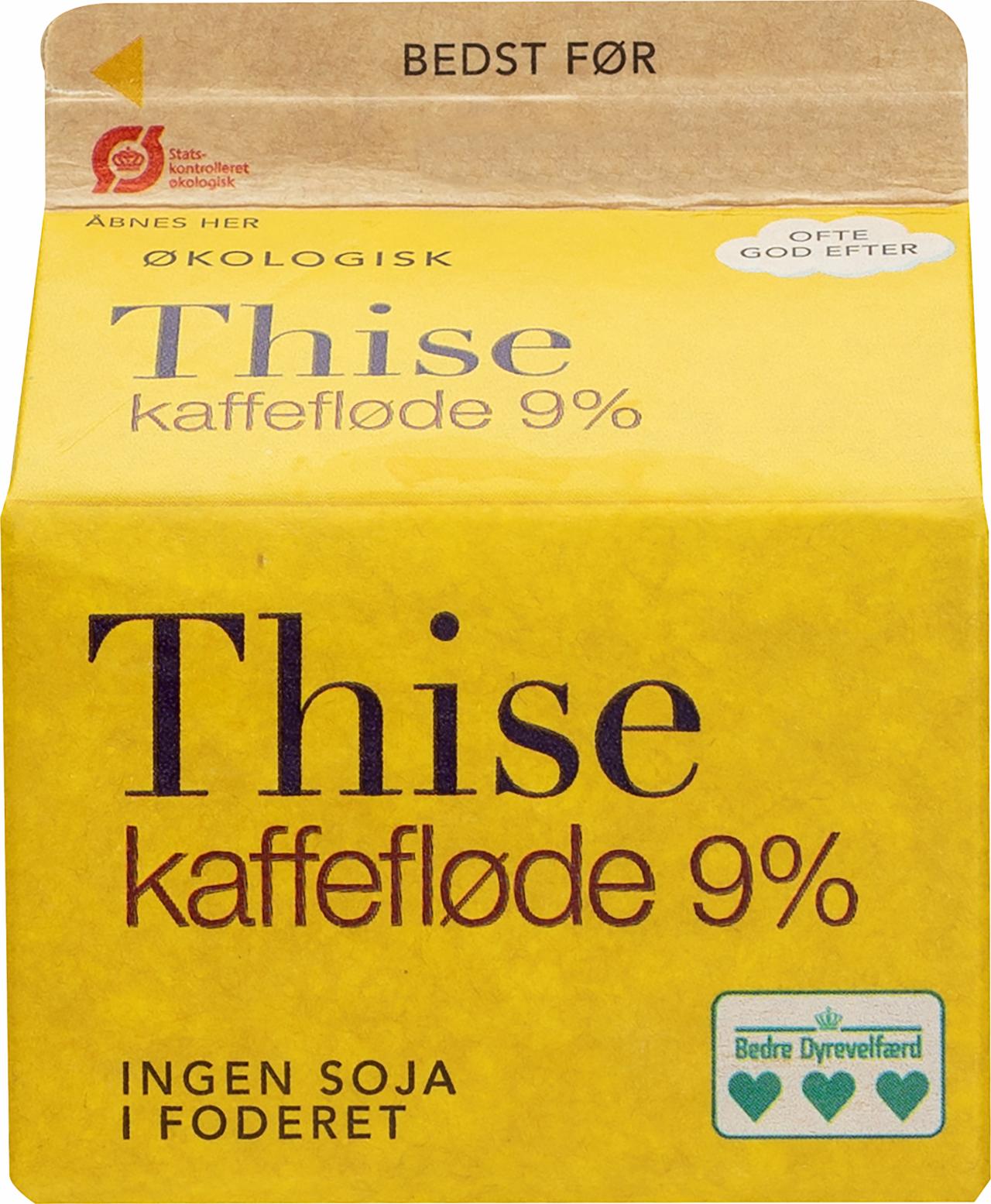Thise Kaffefløde 9% 1/4L