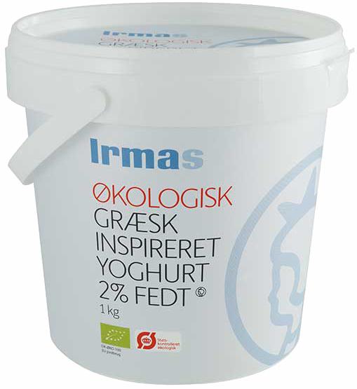 Irma Græsk Inspireret Yoghurt 2% 1kg