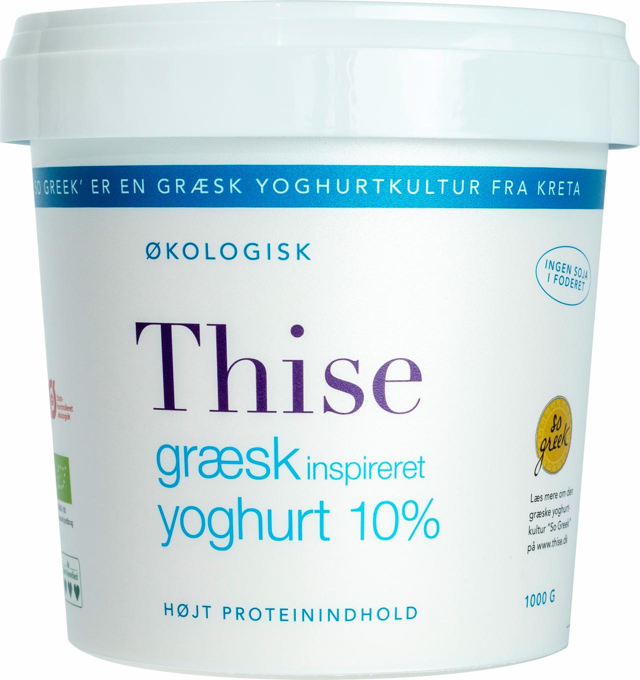 Thise Græsk Inspireret Yoghurt 10% 1kg