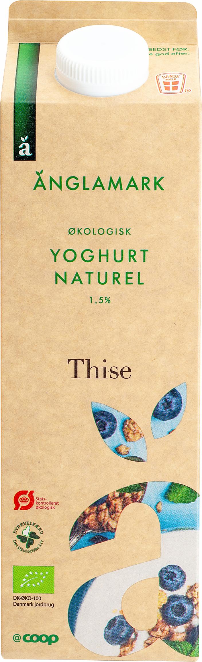 Änglamark Yoghurt Naturel 1,5% 1000g