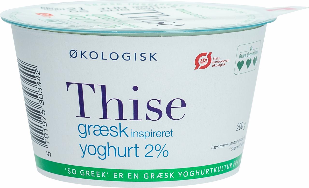 Thise Græsk Inspireret Yoghurt 2% 200g
