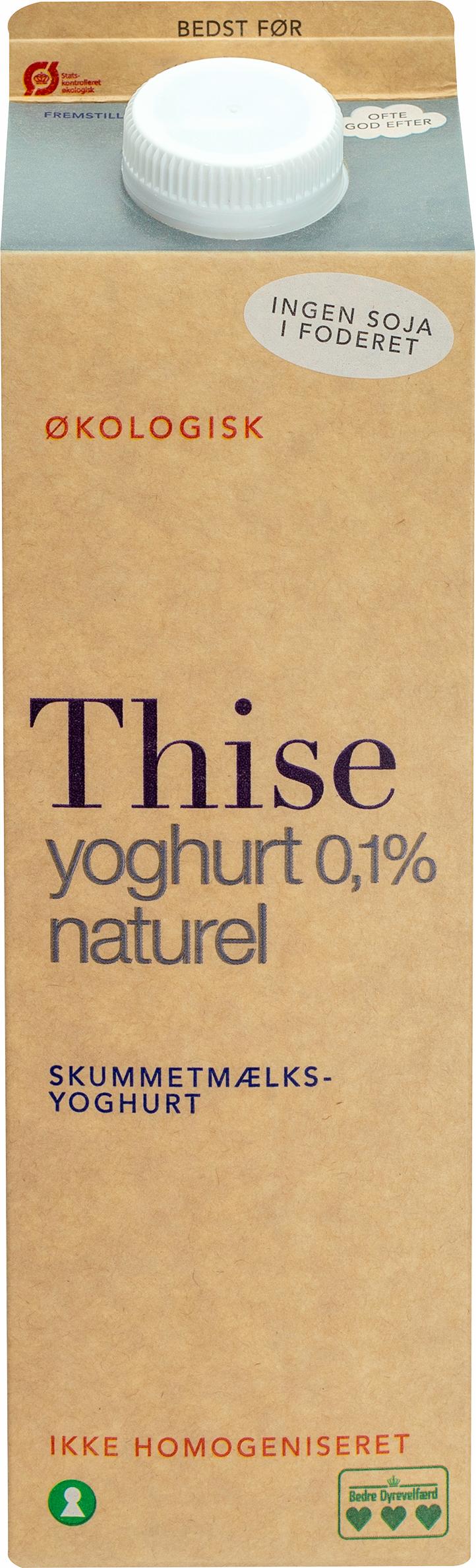 Thise Yoghurt Naturel 0,1% 1000g
