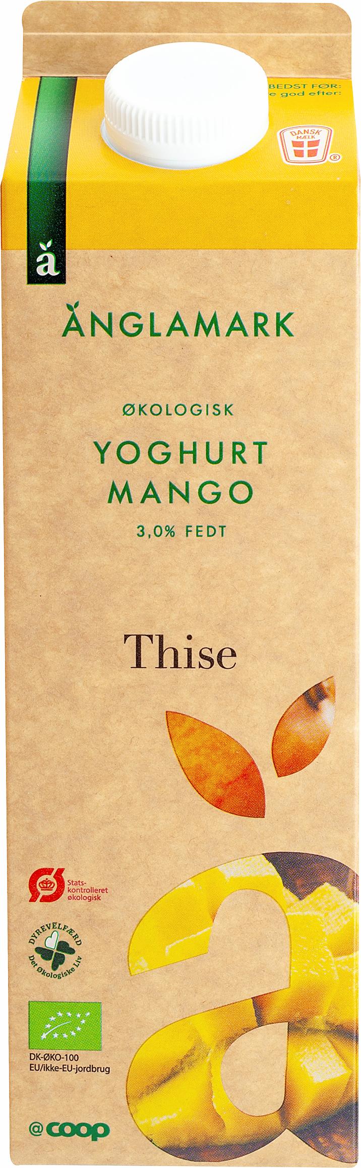 Änglamark Mango Yoghurt 3,0% 1 liter