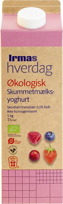 Irma Yoghurt Skovbær/Tranebær 0,1% 1000g