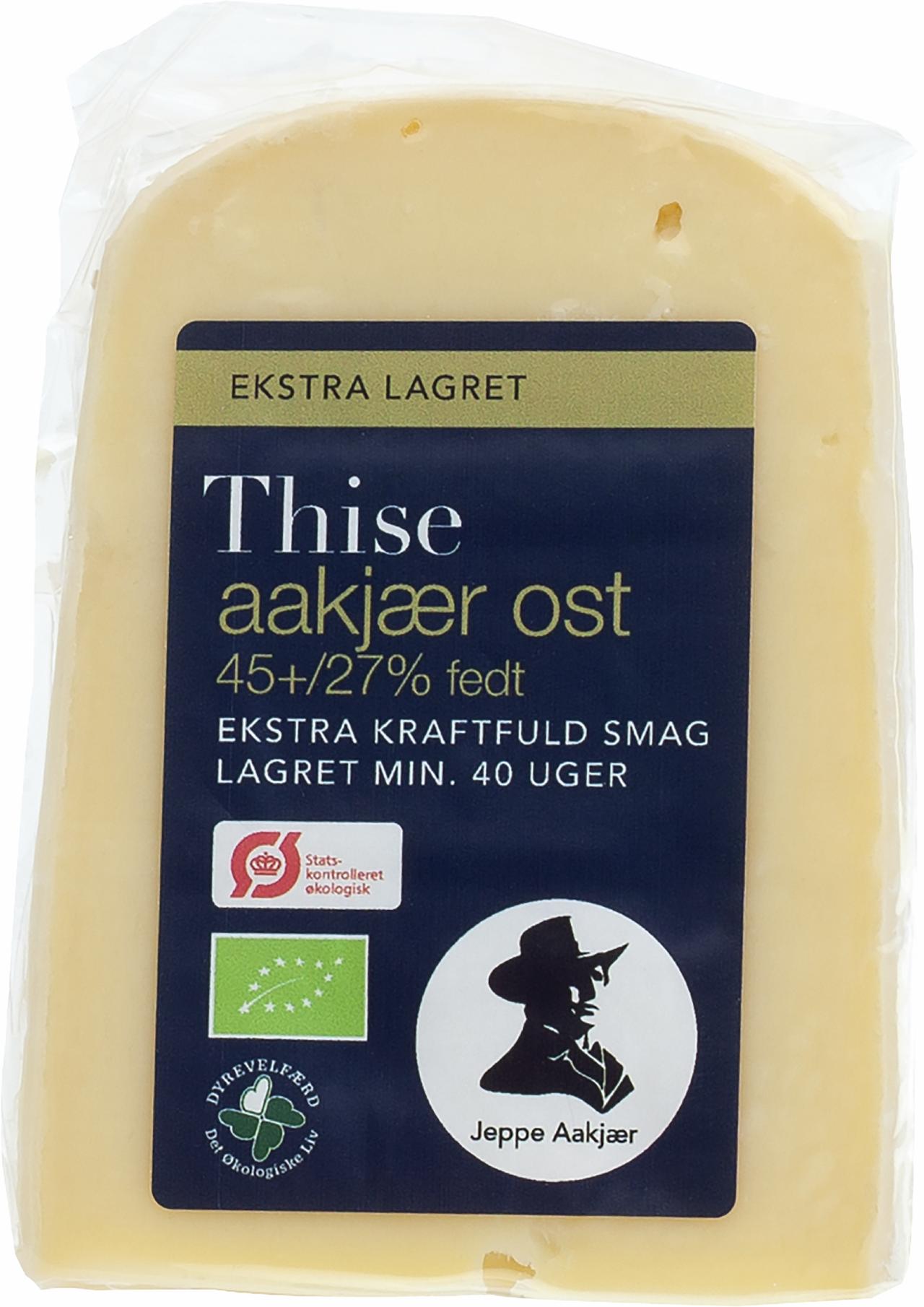 Thise Aakjær ekstra lagret ost 45+/27% fedt 510g
