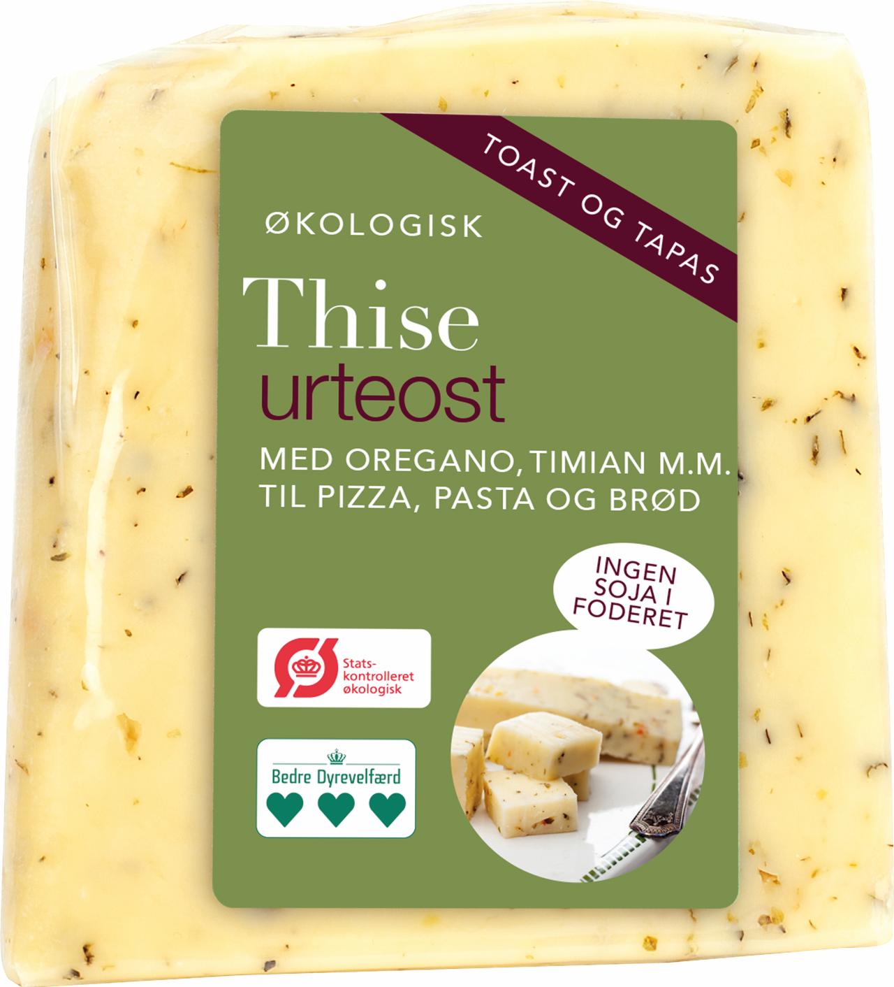 Thise Urteost. Fast modnet ost med krydderurter 50+/29% 200g